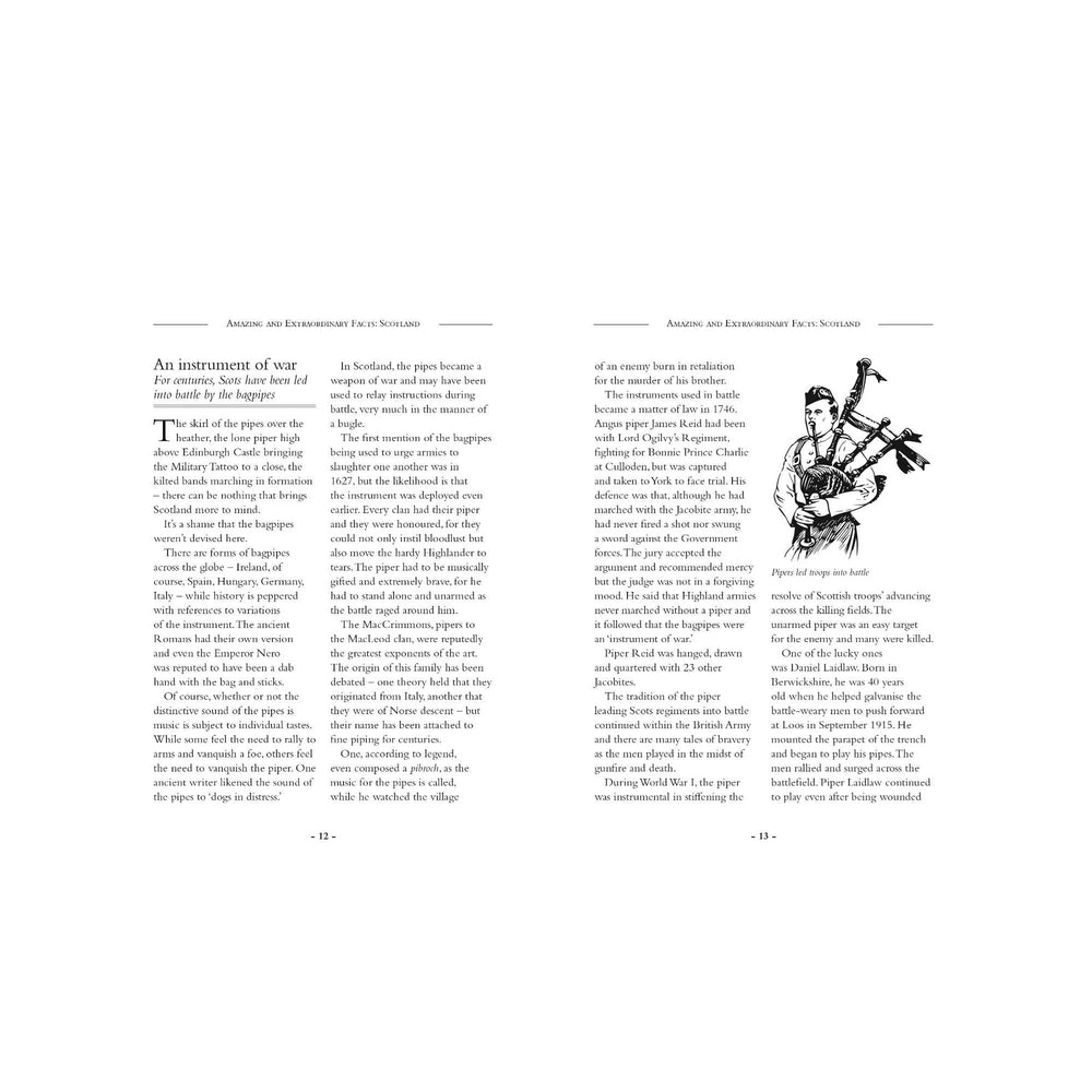 Amazing and Extraordinary Facts Scotland Book