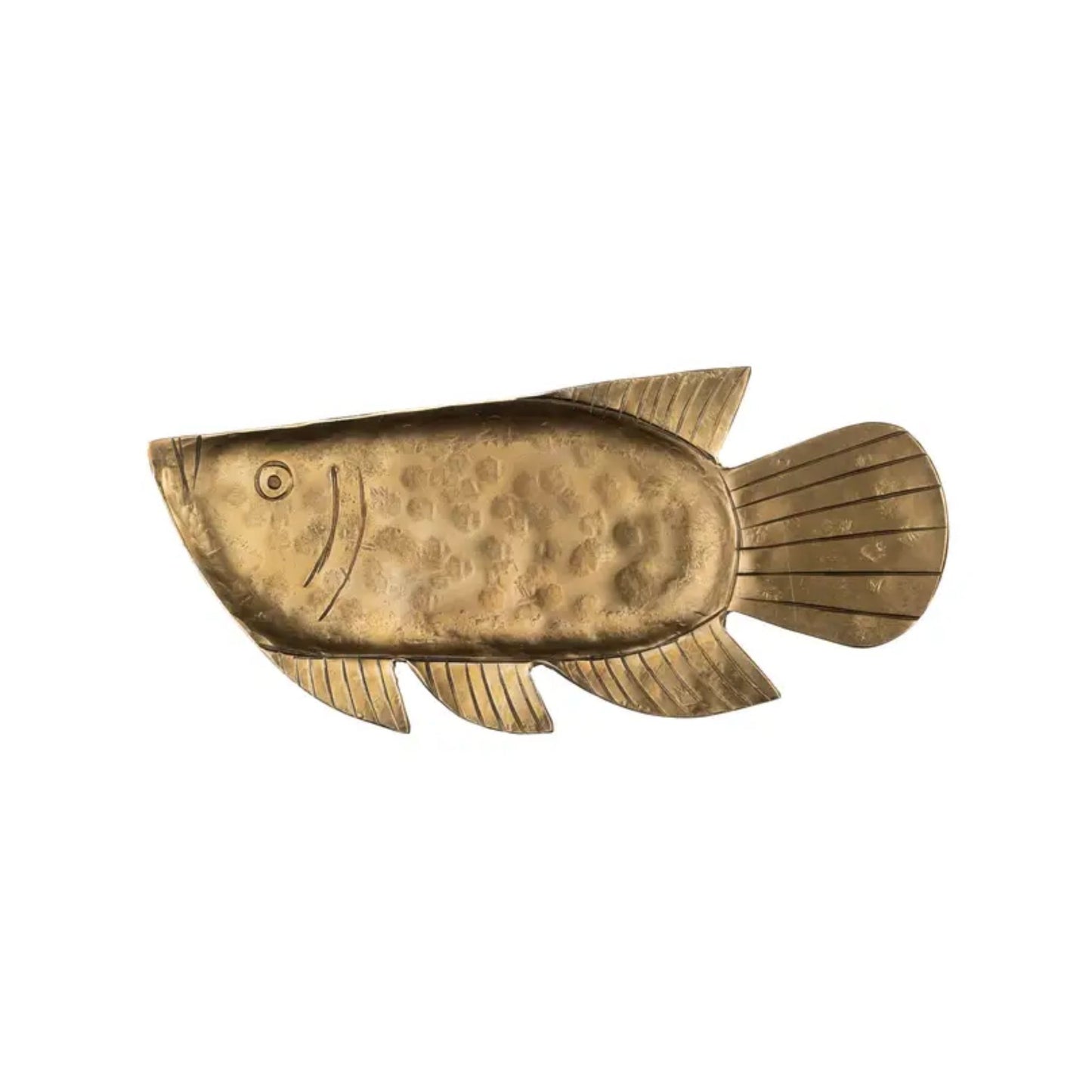 Antique Finished Fish Shaped Tray