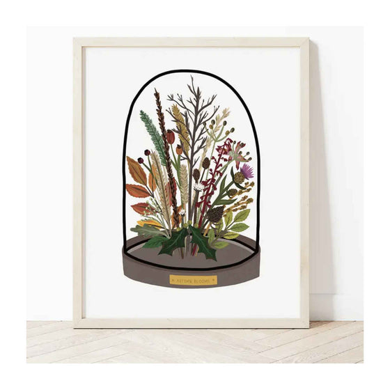 Autumn Bell Jar Print