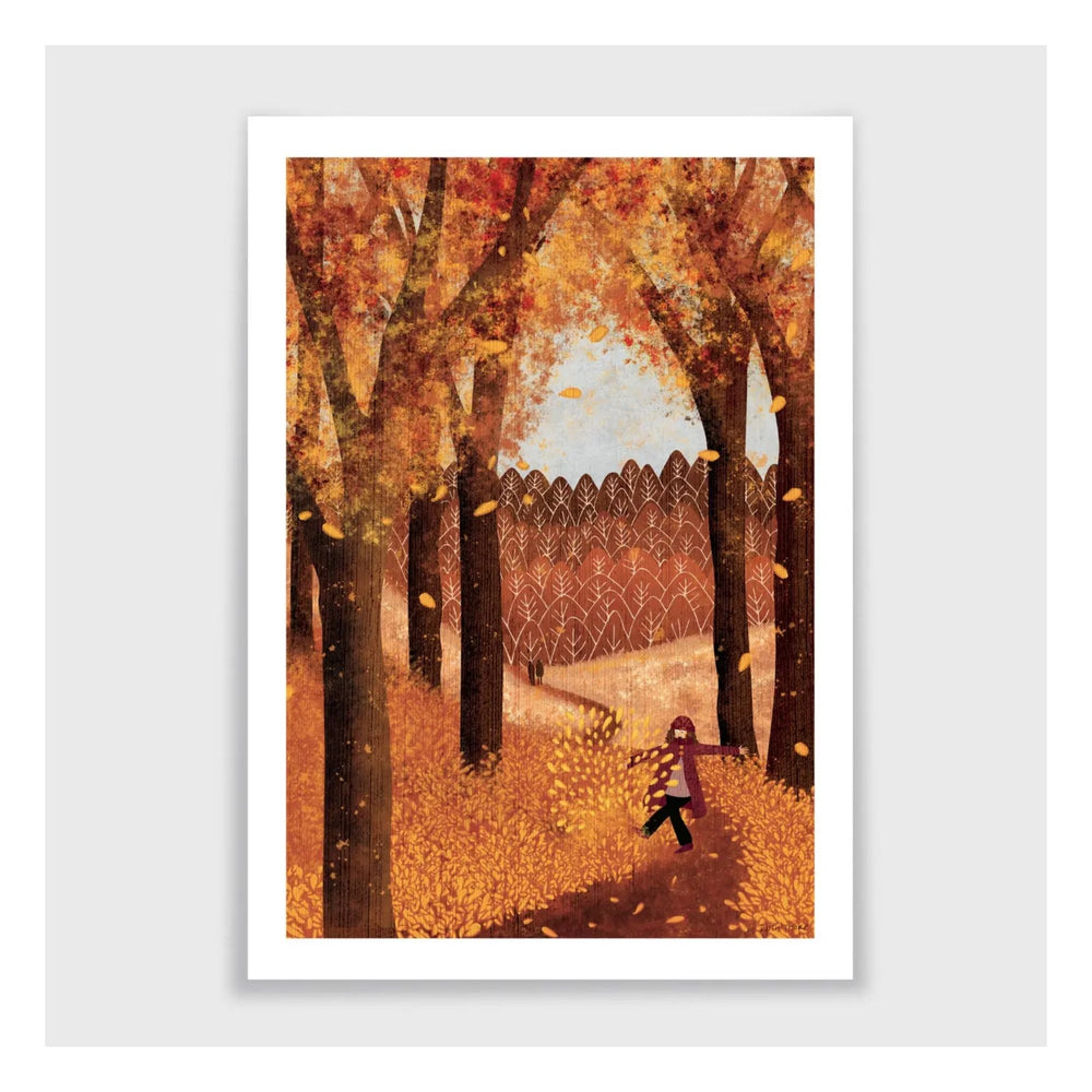 Autumn Walk Print
