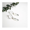 Ava Drop Earrings from MUKA Jewellery. Made from Recycled Sterling SIlver.