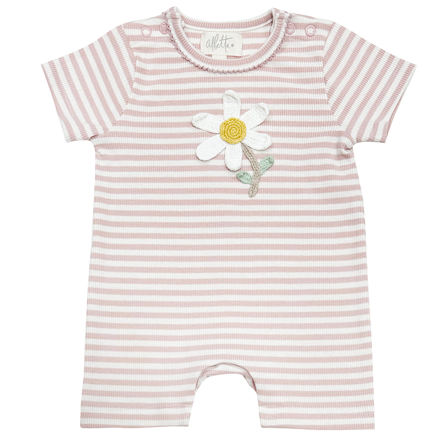 Crochet Daisy Babygro