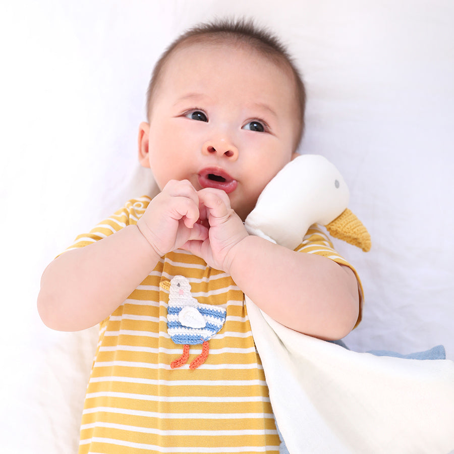 Crochet Sammy Seagull Babygro