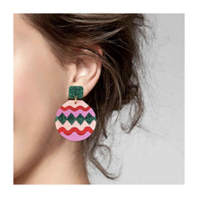  Bauble Earrings in Emerald Green