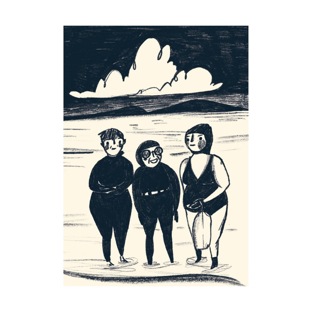 Beach Babes Print
