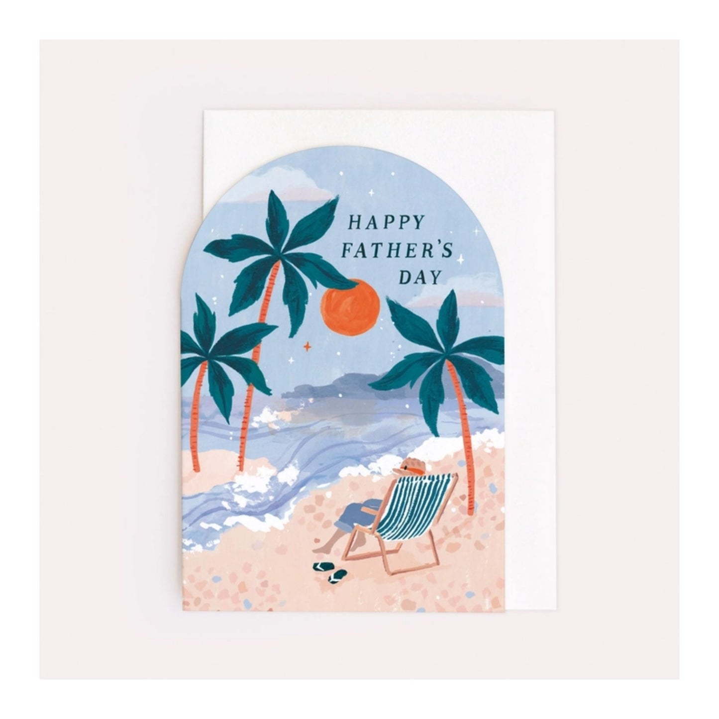 Beach Fathers Day Card