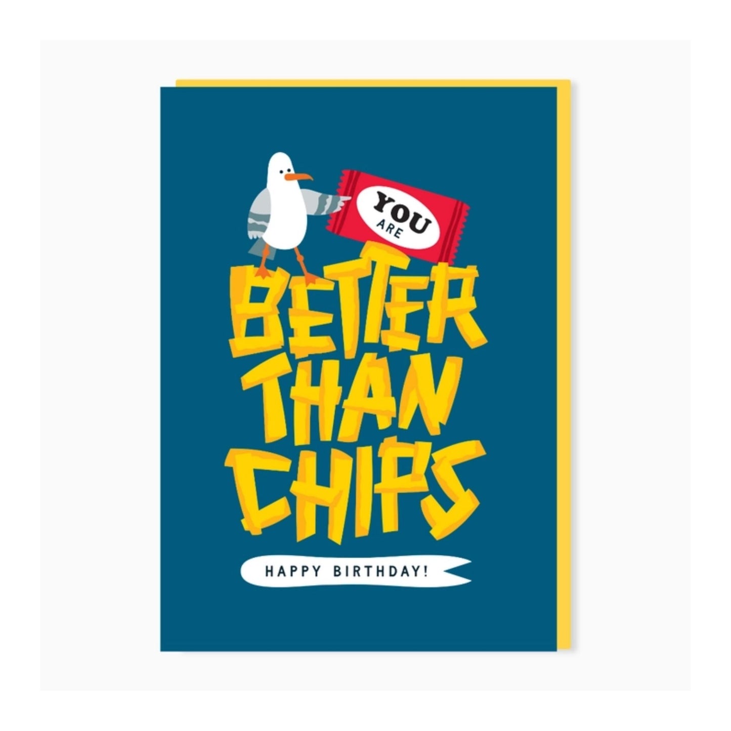 Better than Chips Birthday Card