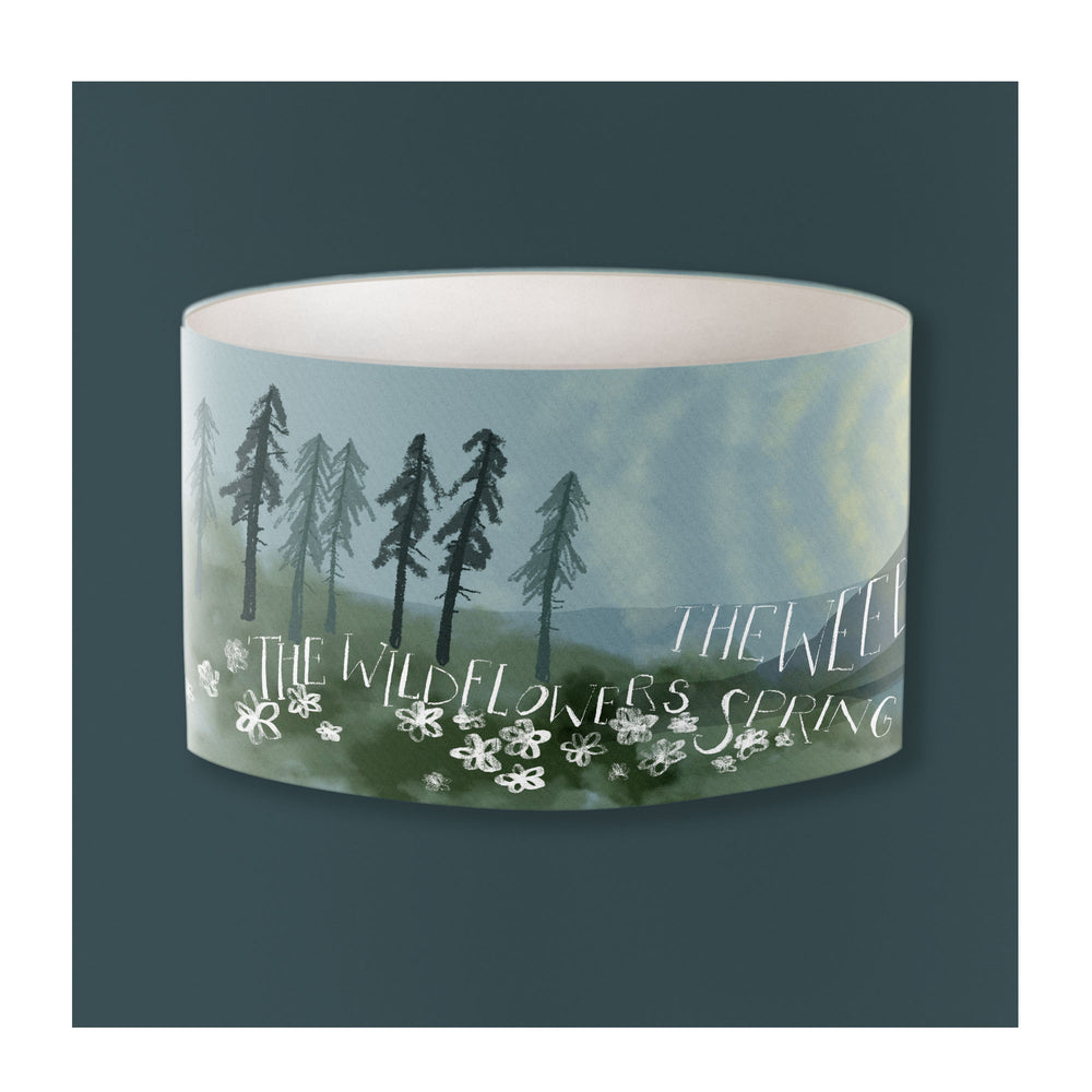 
                  
                    A Folk Song Birdies Lampshade from Harbour Lane Studio.
                  
                