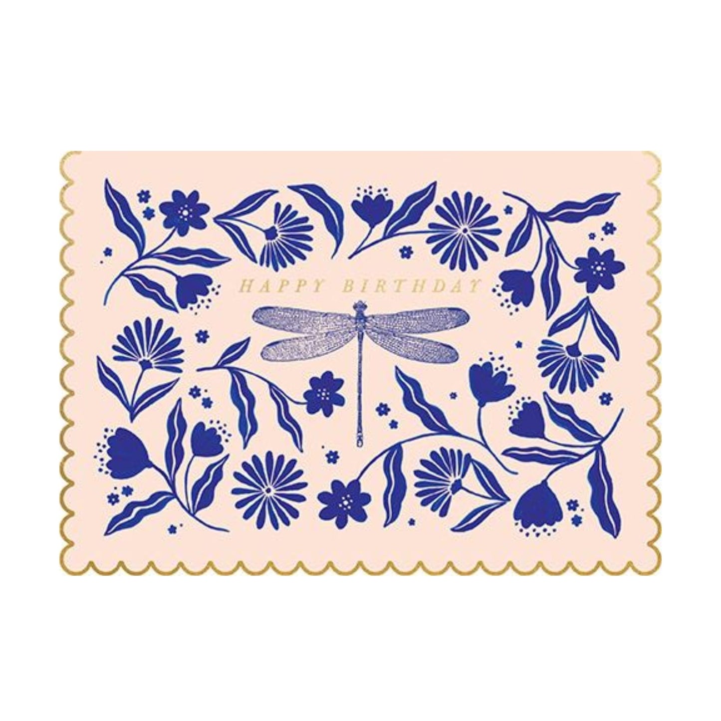 Birthday Dragonfly Greeting Card