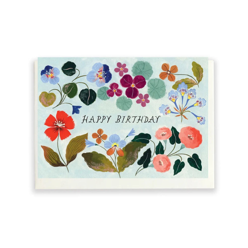 Birthday Flowers Card