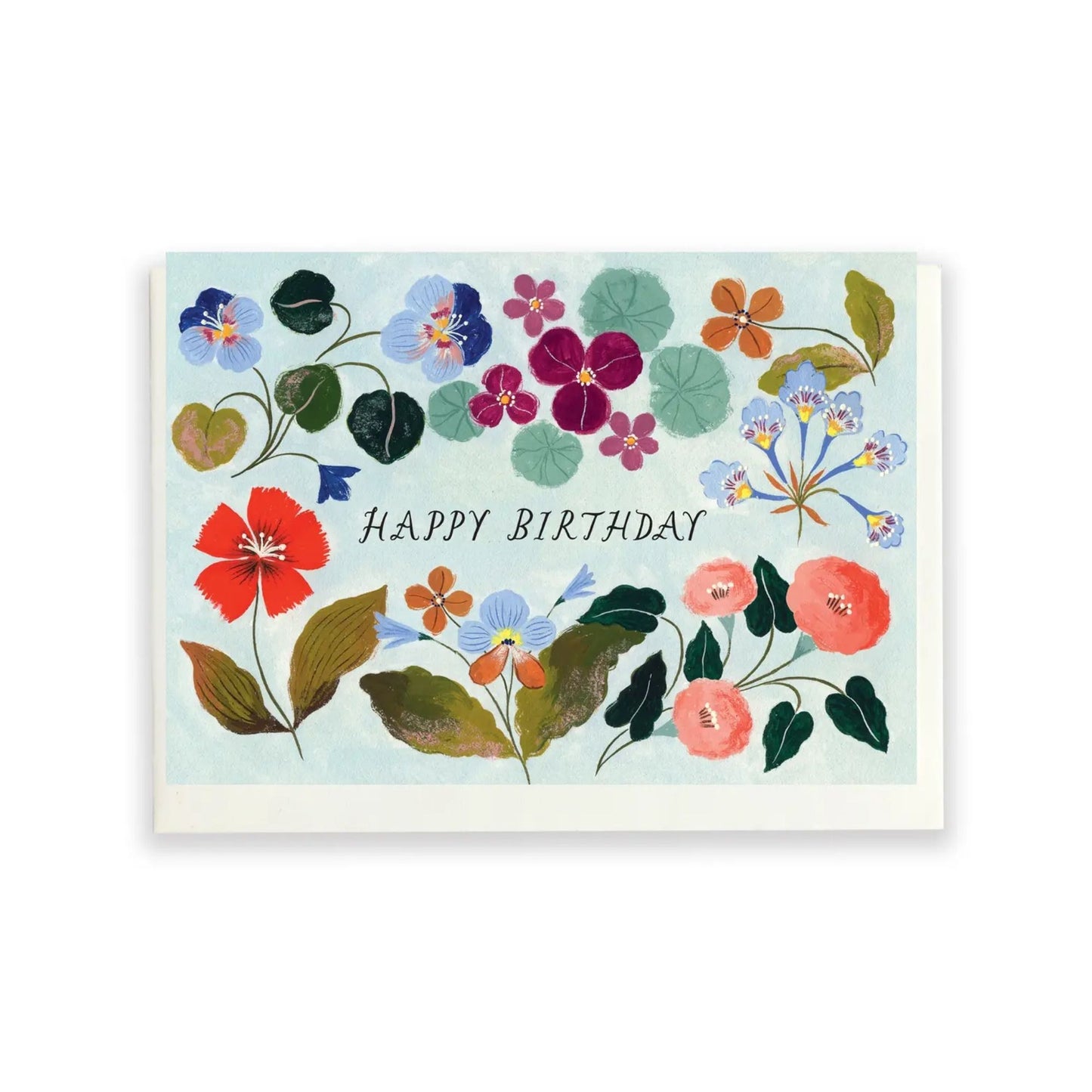 Birthday Flowers Card