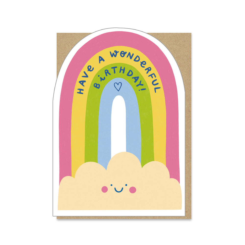 Birthday Rainbow Card