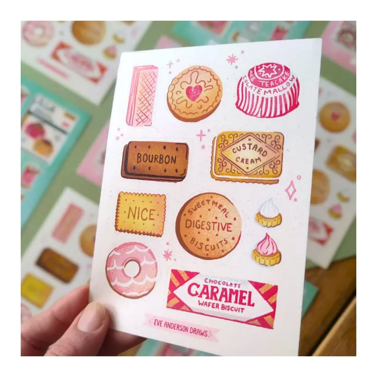 Biscuits Sticker Sheet