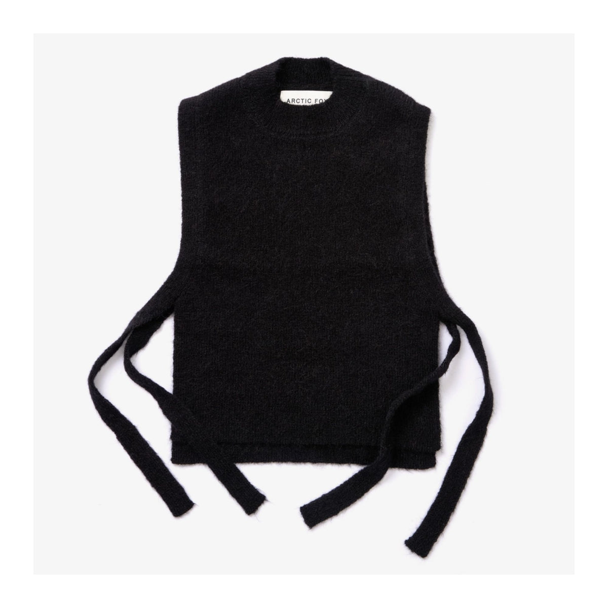 Black Alpaca Vest