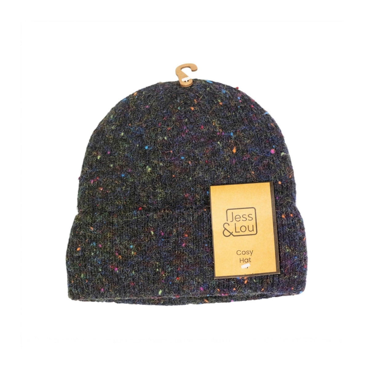 Black Speckle Waterproof Hat