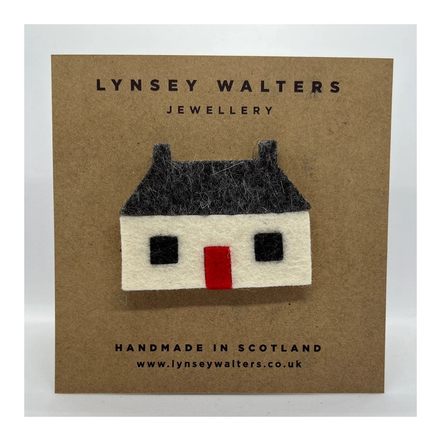 Black Roof Bothy Brooch