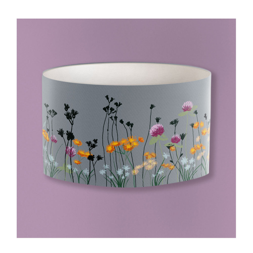 
                  
                    Blue Wildflower Lampshade
                  
                