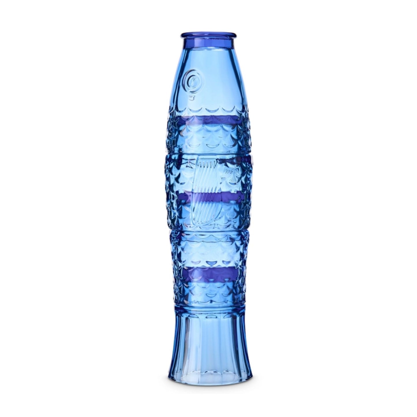 Blue Stacking Fish Drinking Glasses