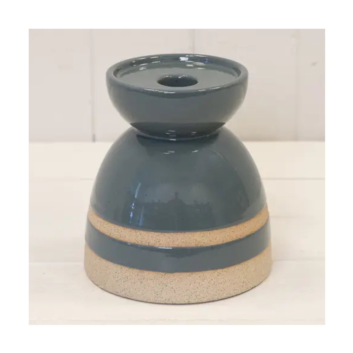Blue Candleholder