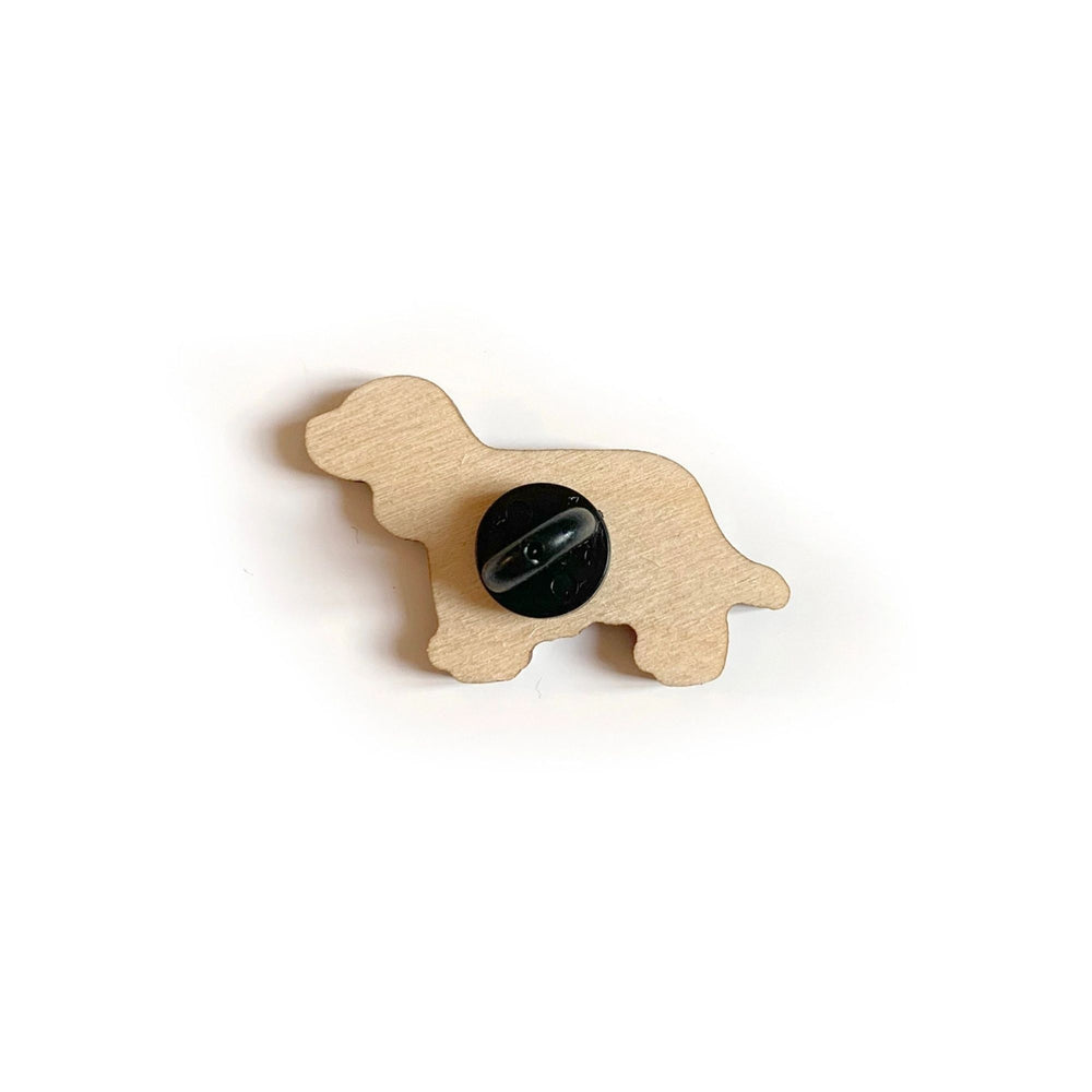 
                  
                    Brown Cocker Spaniel Wooden Pin
                  
                