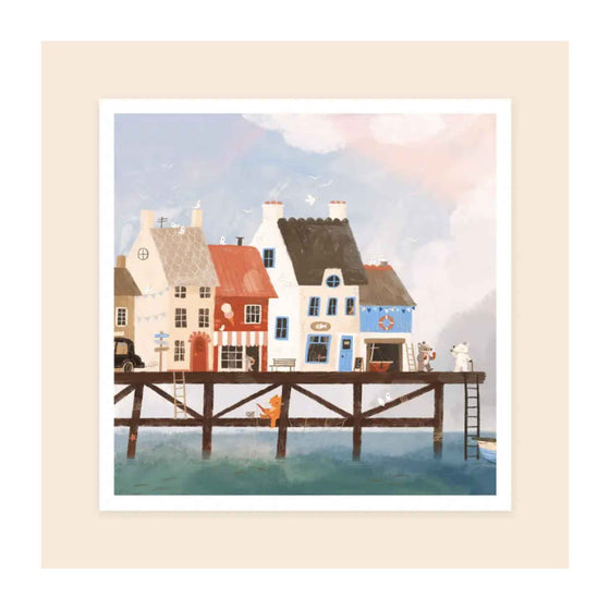 By The Sea Print
