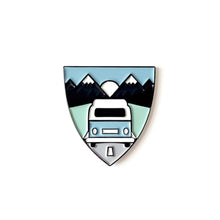  Campervan Enamel Pin Badge