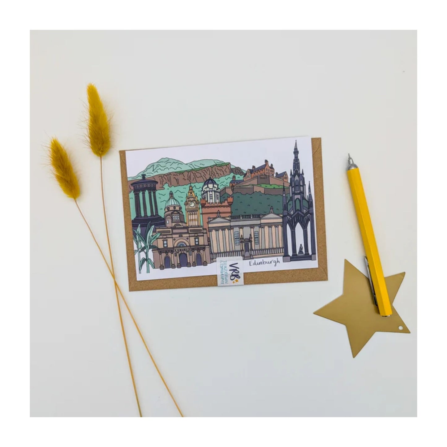 Edinburgh Landmarks Card