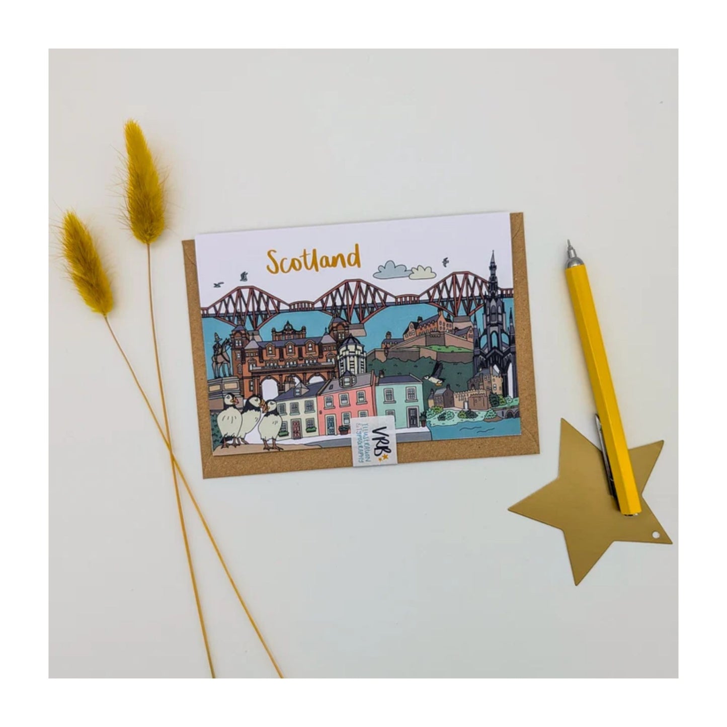 Scotland Landmarks Card