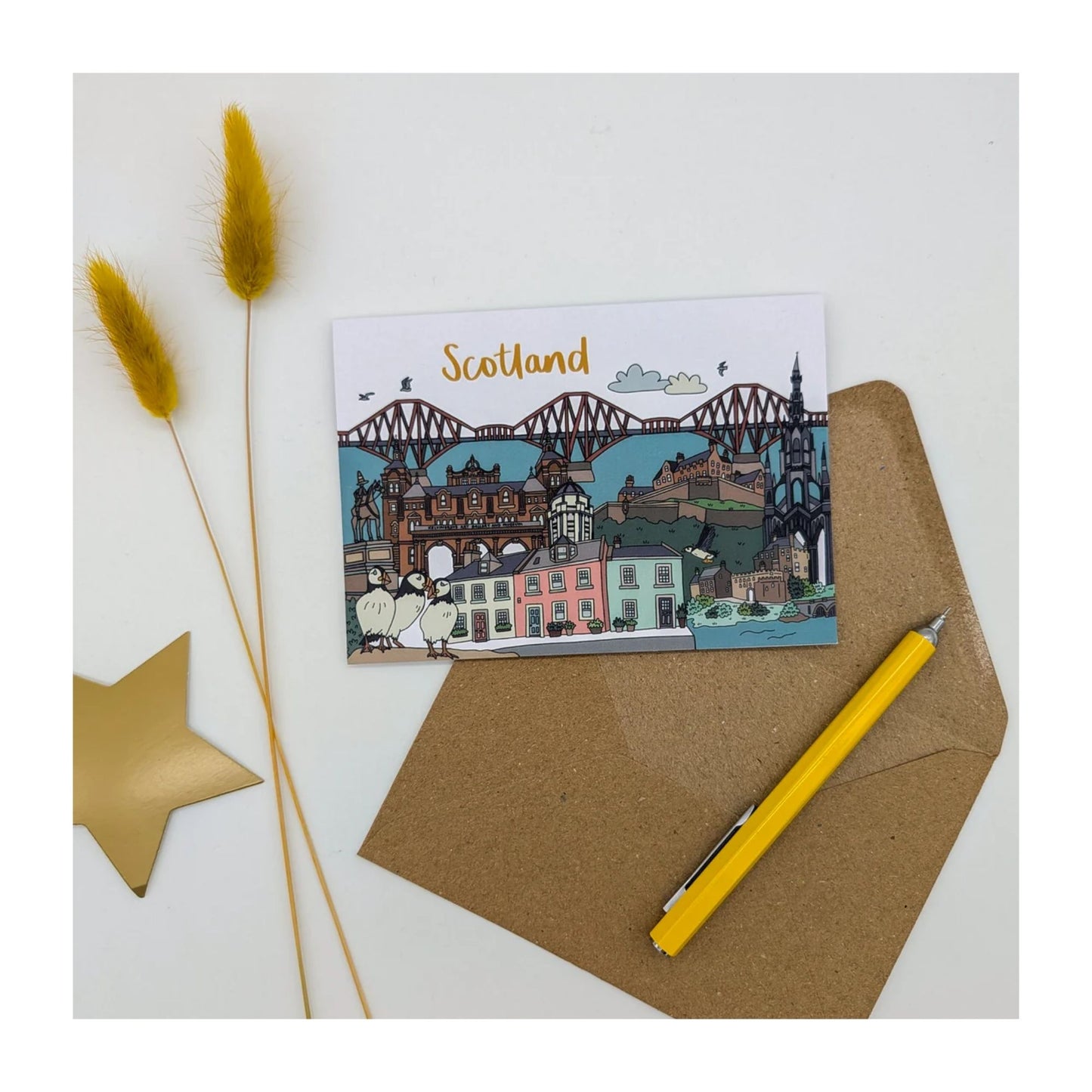 Scotland Landmarks Card