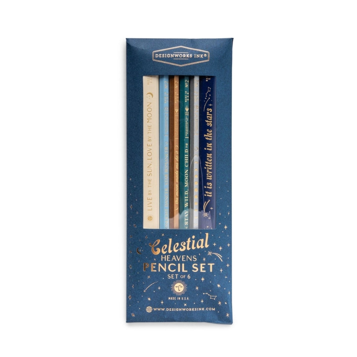 Celestial Heavens Pencil Set