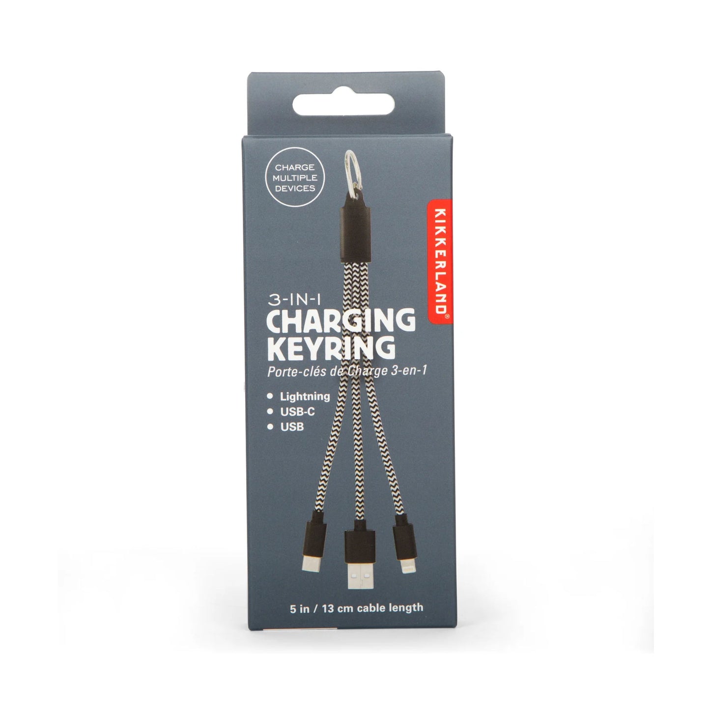 3-in-1 Charging Keyring