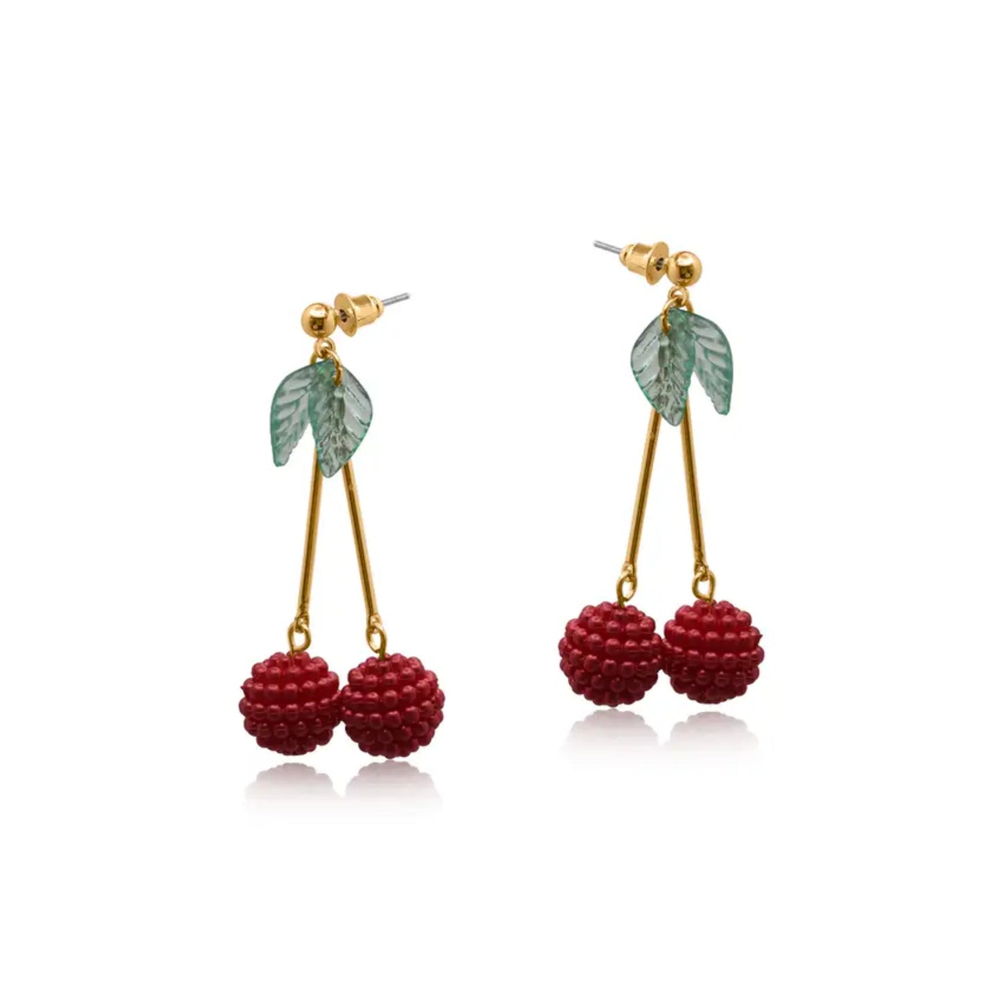 Cherry Drop Earrings