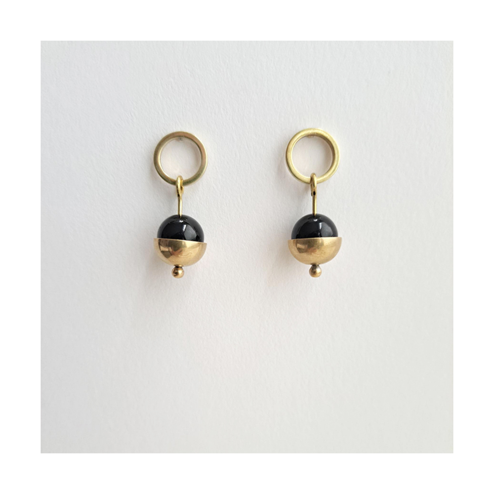 Circle & Cup Earrings