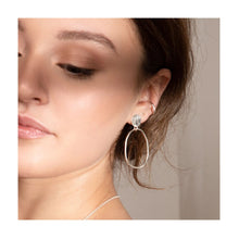  Clara Drop earrings from MUKA Jewellery. Made from recycled sterling silver.