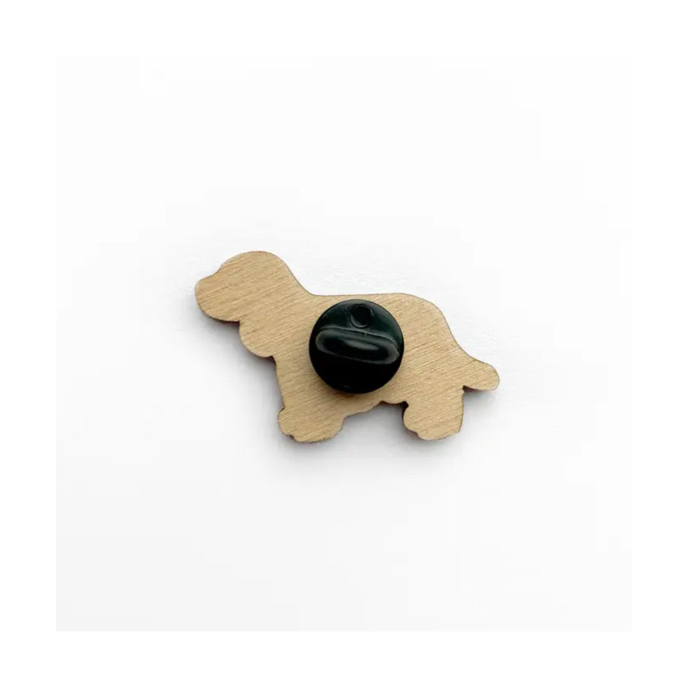 
                  
                    Cocker Spaniel Wooden Pin
                  
                
