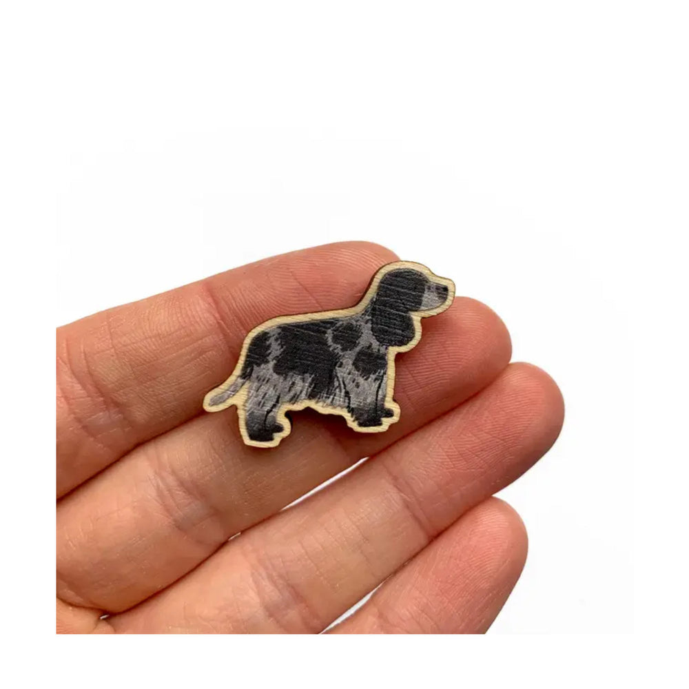 
                  
                    Cocker Spaniel Wooden Pin
                  
                