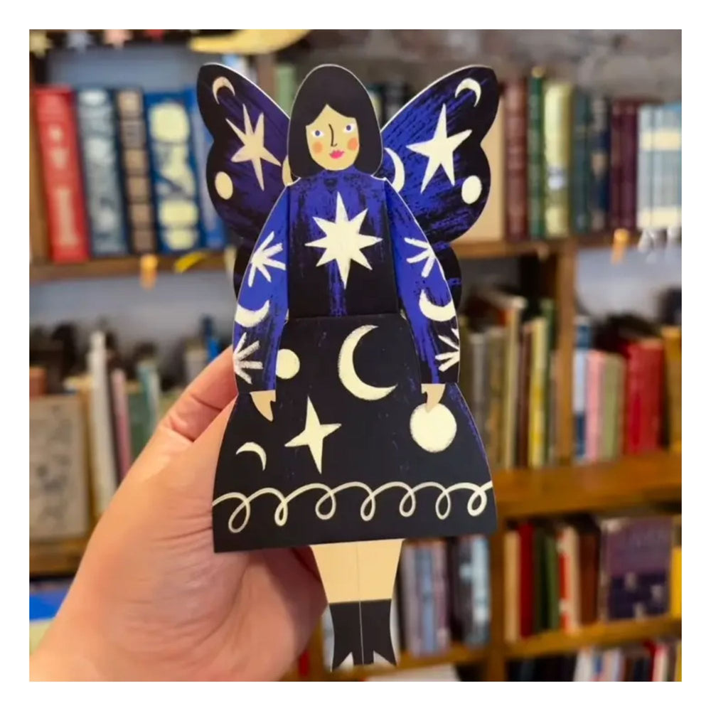 
                  
                    Cosmic Butterfly Woman Sitting Card
                  
                