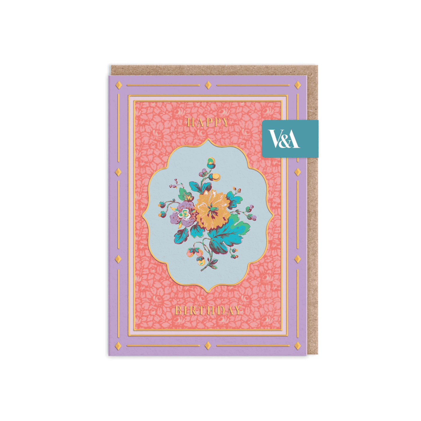 Bouquet Cottagecore Birthday Card
