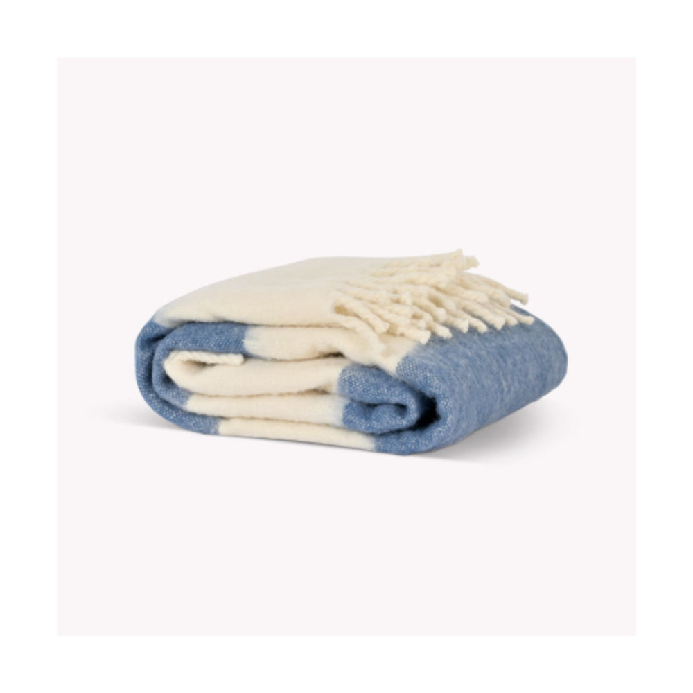 
                  
                    Cove Blue Wool Throw
                  
                