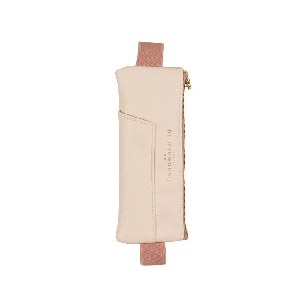 Cream & Taupe Pen Pouch