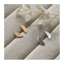  Crescent Stud Earrings