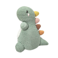  Crochet Baby Dino Rattle