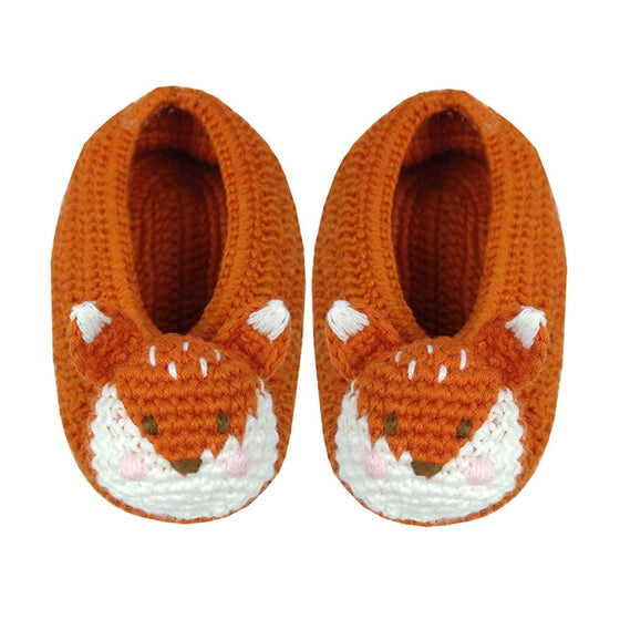 Crochet Fox Booties