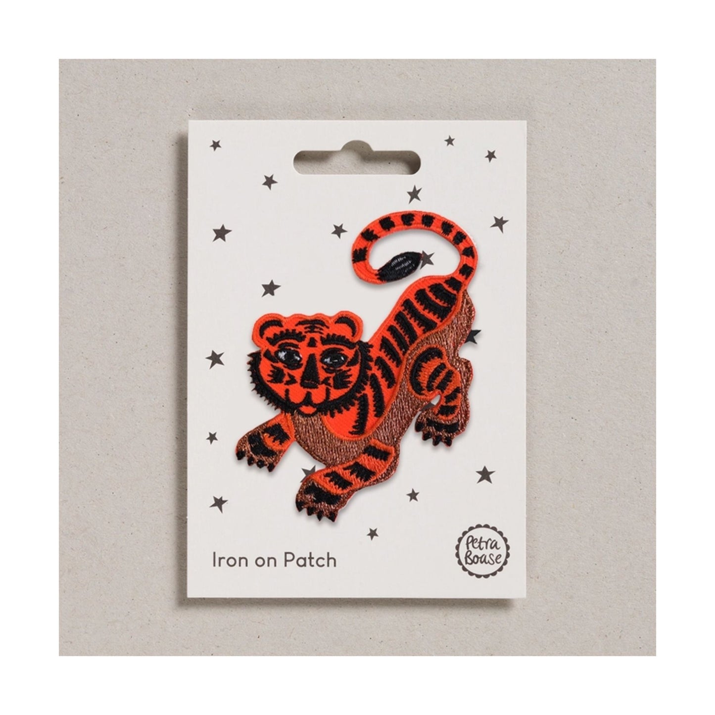 Crouching Tiger Iron on Patch