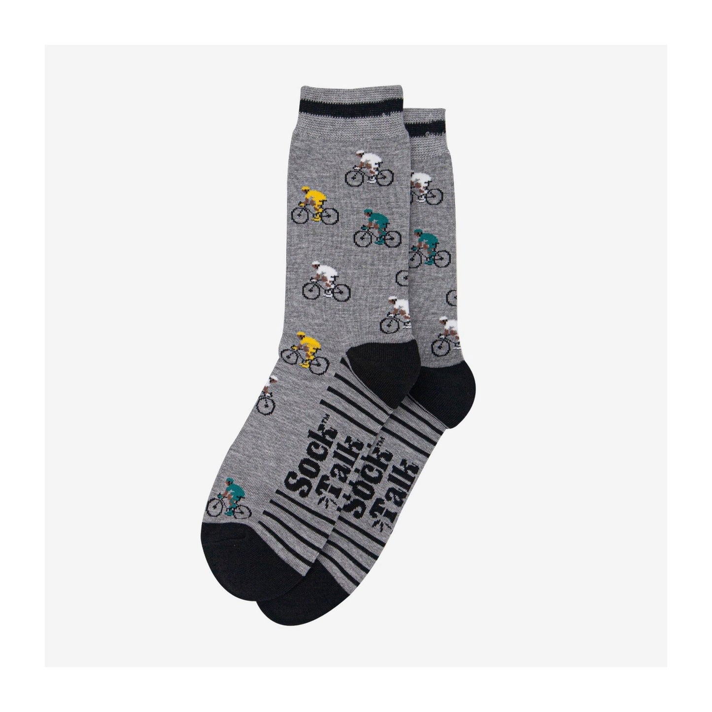 Grey Cycling Socks