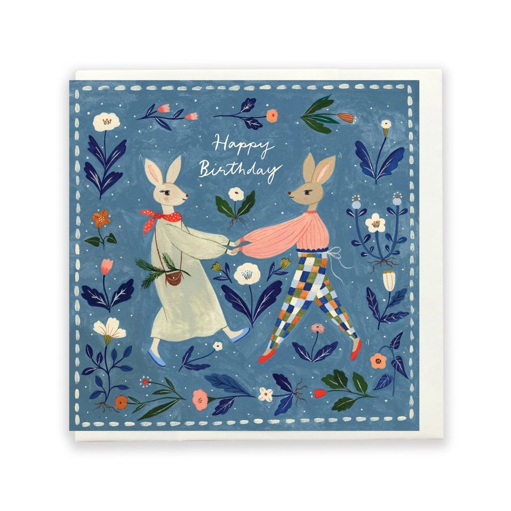 Dancing Friends Birthday Card