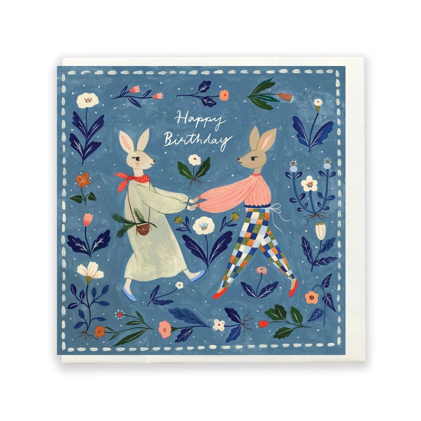 Dancing Friends Birthday Card