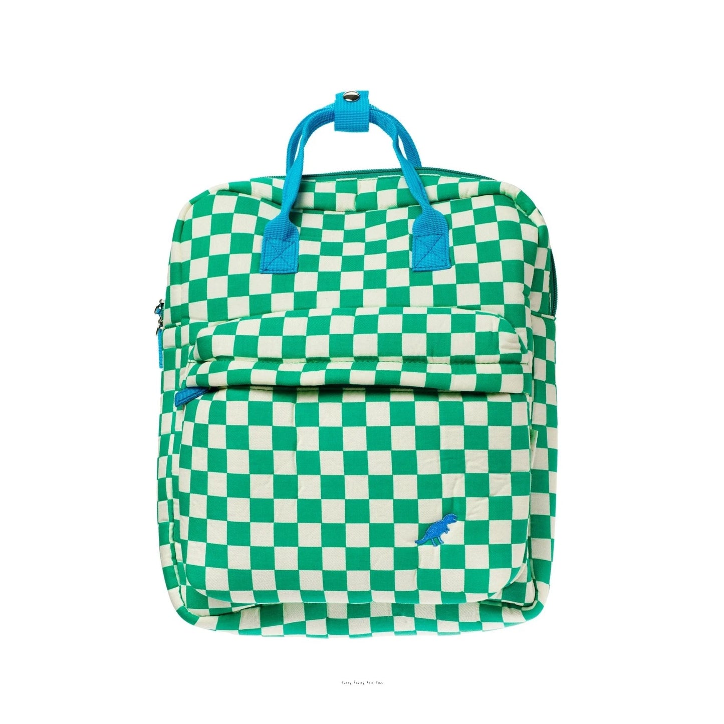 Dinosaur Check Rucksack