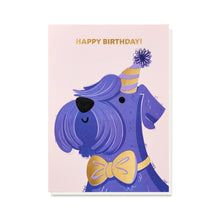  Schnauzer Birthday Card