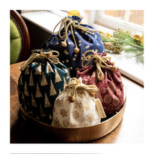  Reusable Drawstring Fabric Gift Bags